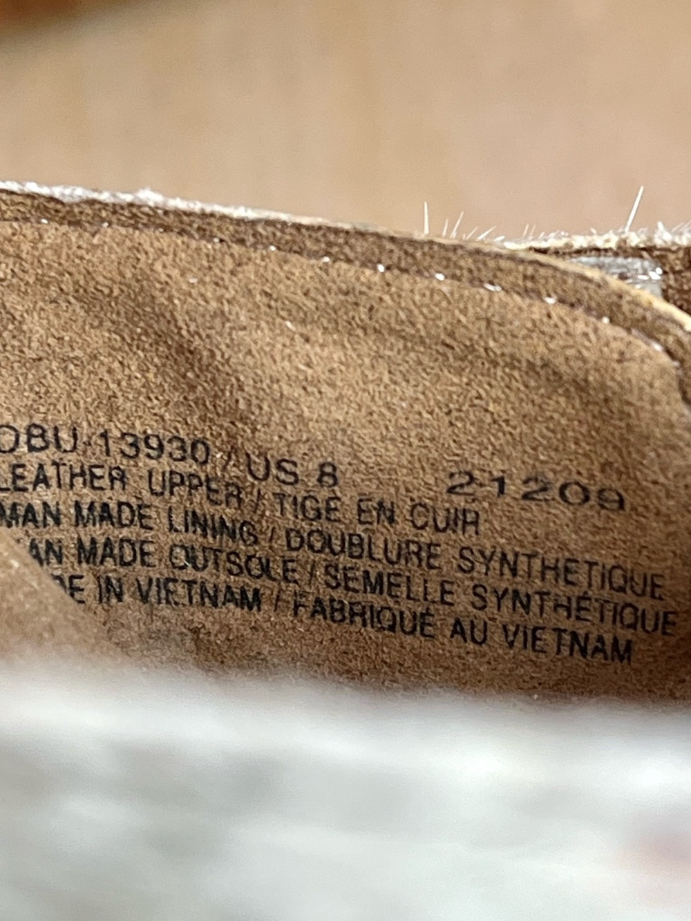 Taos Double U Sandals Leather & Calf Hair Mix Size 8 - Picture 11 of 14